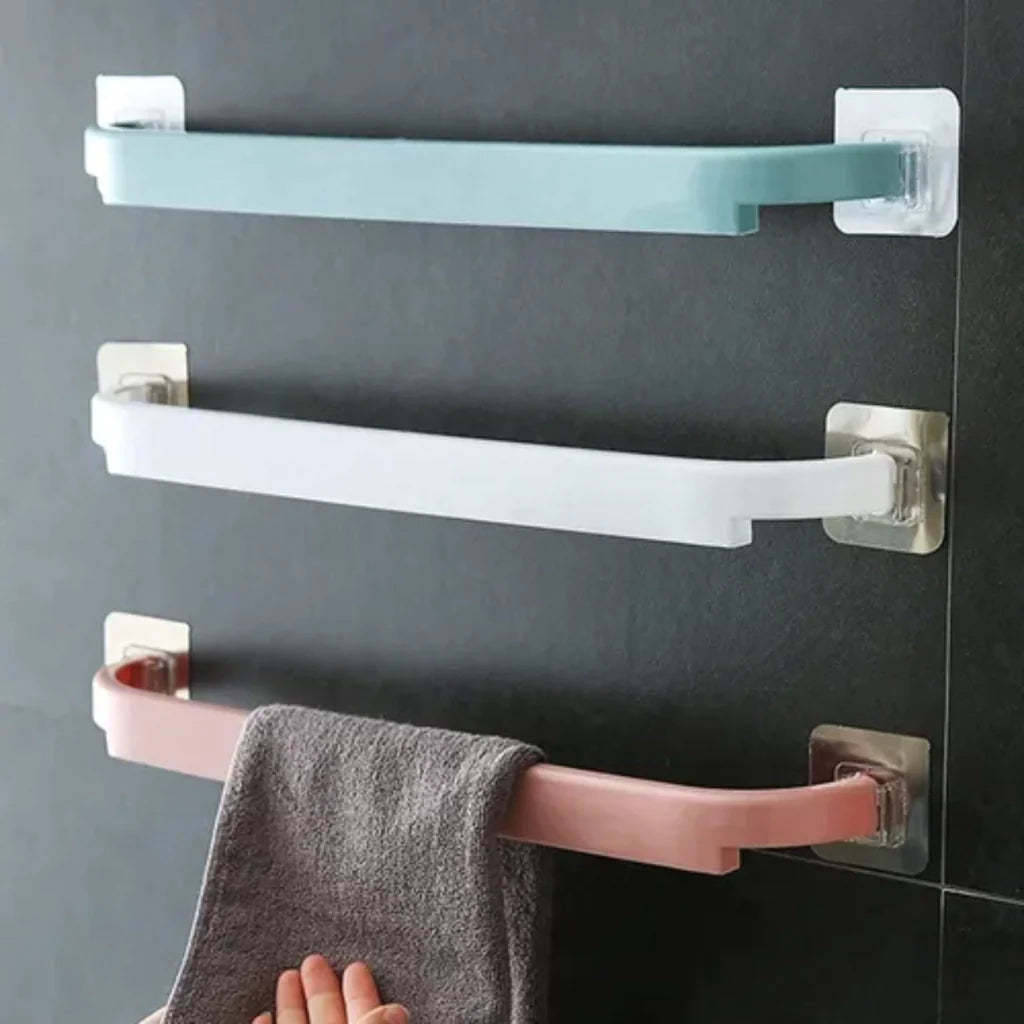 Adhesive Towel Rail x2 | No Drilling Installation